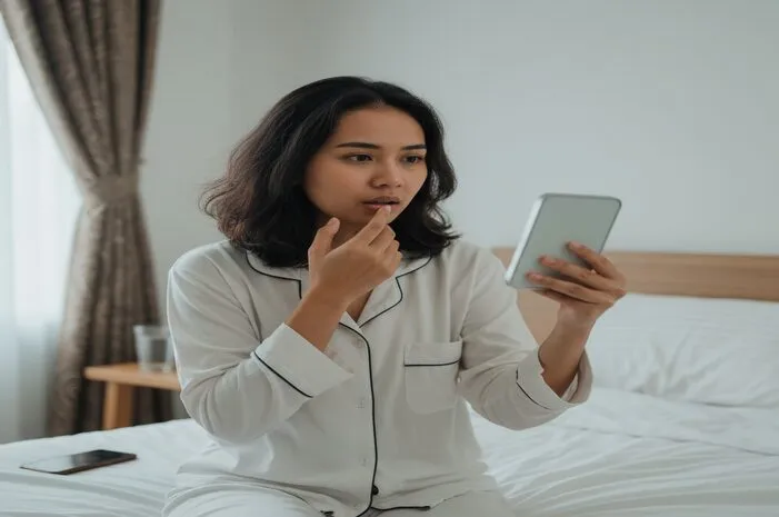 Bibir Bengkak Saat Bangun Tidur? Cek Penyebab dan Solusinya