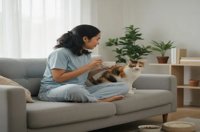 Kucing Ngambek: Ciri, Penyebab dan Cara Mengatasi!