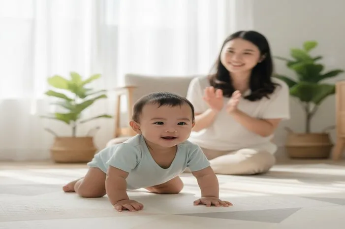 Bayi Merangkak Usia Berapa? Panduan Lengkap dan Mudah!