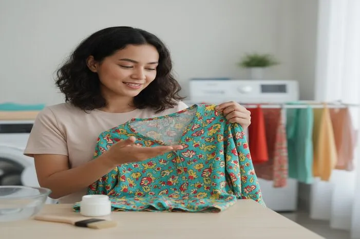 Hilangkan Bintik Hitam di Baju Warna? Ini Cara Cepatnya!