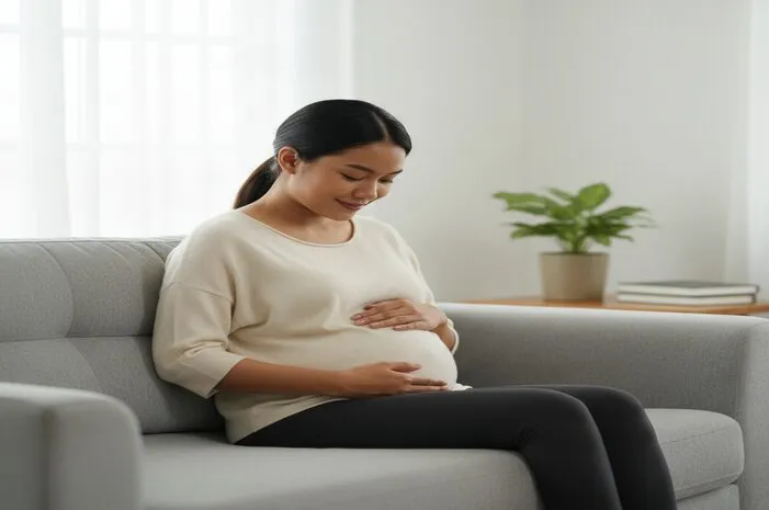 Bentuk Perut Hamil 6 Minggu Saat Duduk Masih Terlihat Rata