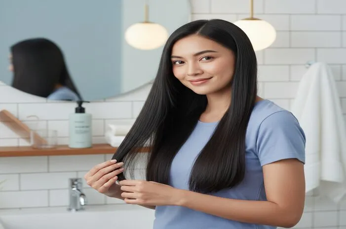 Cara Smoothing Rambut Sendiri di Rumah Agar Lurus Sempurna