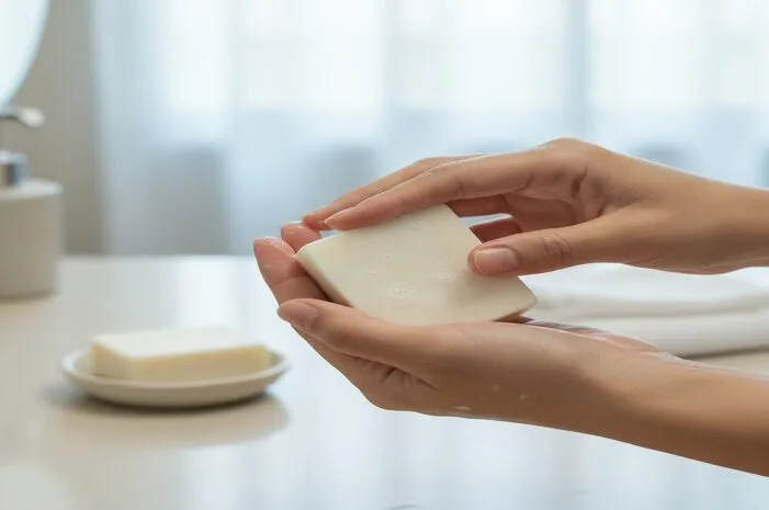 Sabun untuk Kulit Kering Terbaik agar Kulit Makin Lembut