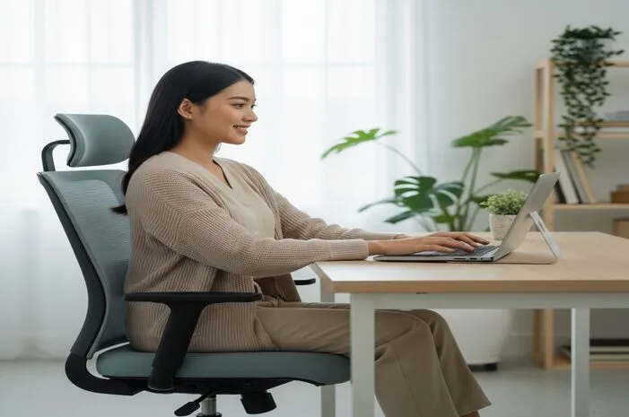 Tips Posisi Duduk Yang Benar Agar Punggung Tidak Pegal