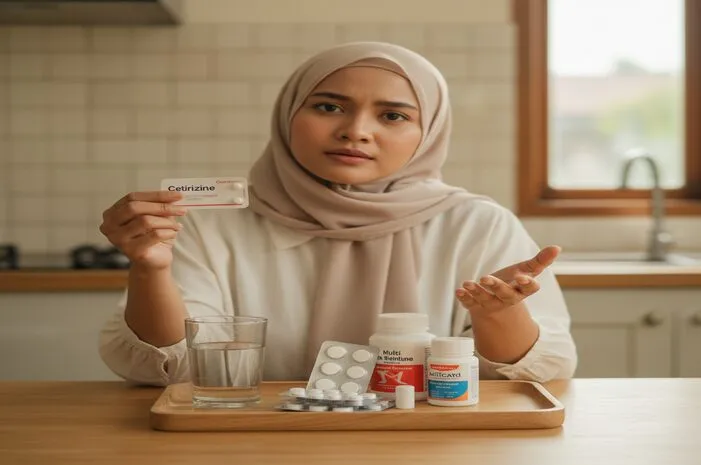 7 Obat yang Tidak Boleh Diminum Bersamaan dengan Cetirizine