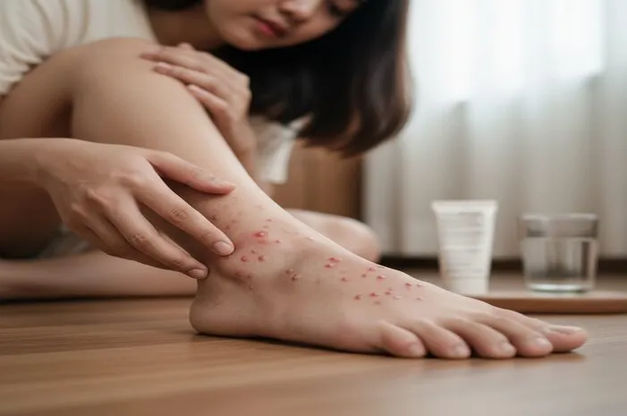 Kaki Gatal Bintik Berair? Ini Penyebab dan Cara Atasinya!