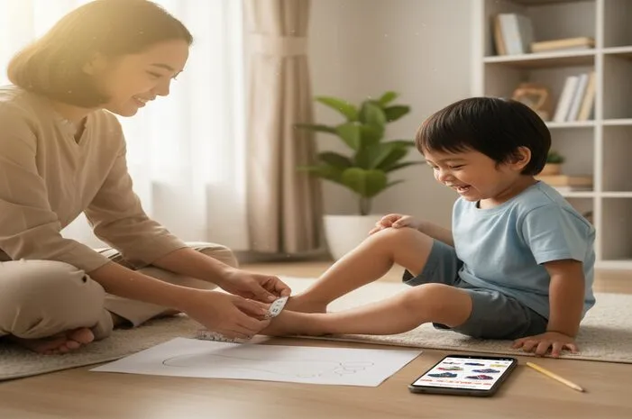 Ukur Kaki Anak? Panduan Beli Sepatu Online!