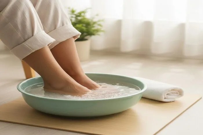 Merendam Kaki dengan Air Garam: Manfaat dan Cara Mudah