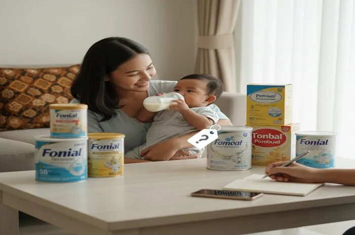 Daftar Harga Susu Formula Bayi Terbaru Mulai 10 Ribuan