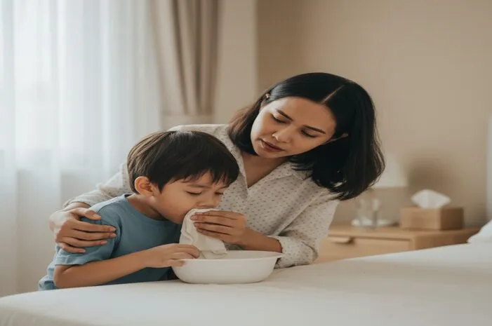 Anak Muntah Tanpa Demam? Jangan Panik, Ini Cara Atasi