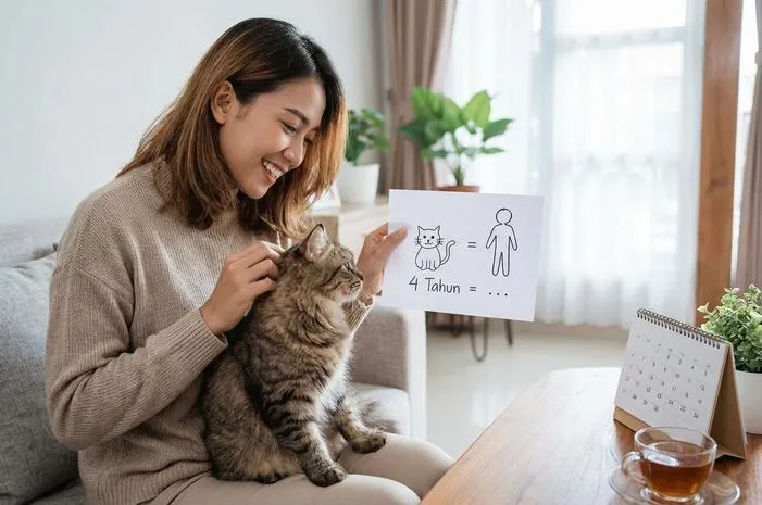 4 Tahun Kucing Berapa Tahun Manusia? Ini Hitungannya!