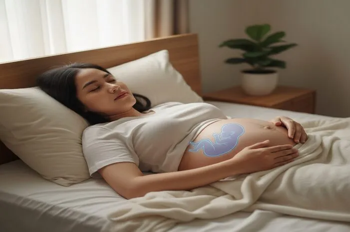 Posisi Janin Saat Ibu Tidur Terlentang: Apa Bahayanya?