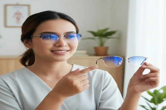 Bluecromic Minus: Lensa Minus Proteksi Ganda!