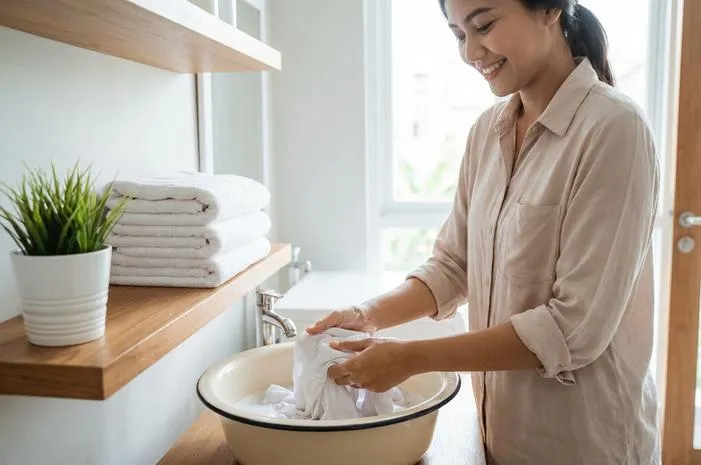 Cara Mencuci Baju Putih Mudah Agar Tetap Kinclong