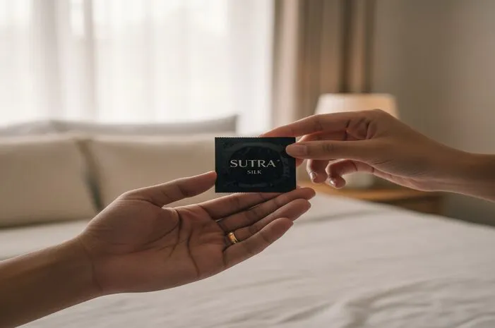 Kondom Sutra Hitam: Tipis, Halus, Lebih Tahan Lama!