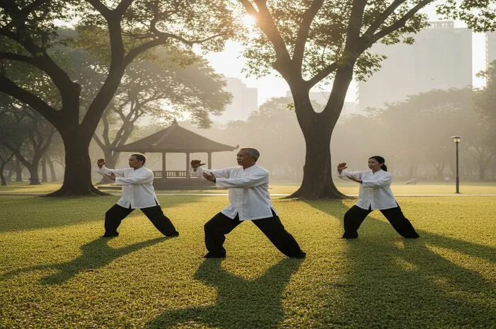 Tai Chi: Gerakan Sehat, Bugar dan Redakan Stres