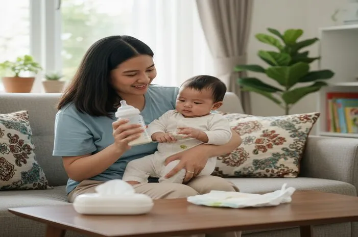 BAB Bayi Hijau Karena Sufor? Ini Penyebabnya!