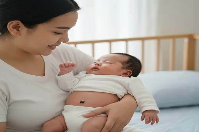 Ciri-Ciri Bayi Mau Puput Tali Pusar? Ini Tandanya!