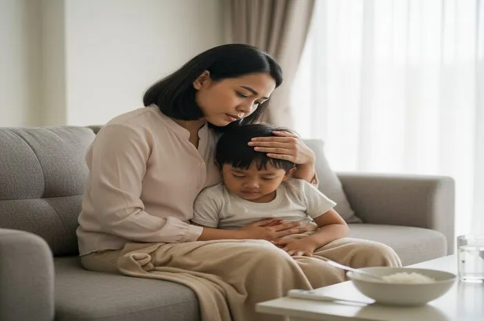 Anak Sakit Perut dan Demam? Penyebab, Cara Mengatasi!