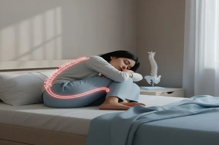 Meringkuk Saat Tidur: Picu Kelainan? Ini Kata Dokter!