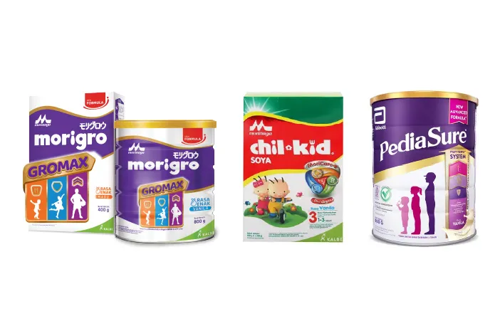 Ini 7 Rekomendasi Susu Formula Terbaik untuk Balita 1-3 tahun