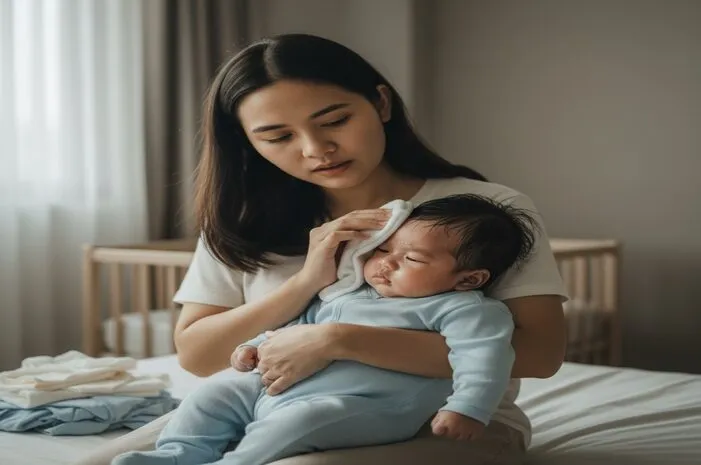 Bayi Keringat Dingin: Normal atau Bahaya? Cek Disini!