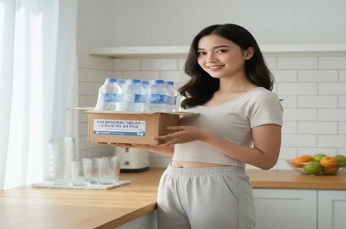 Air Mineral Gelas 1 Dus: Isi Berapa? Cek Disini!
