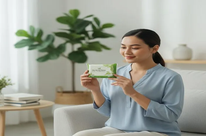 Pembalut Natesh: Herbal, Bebas Dioksin, Nyaman!