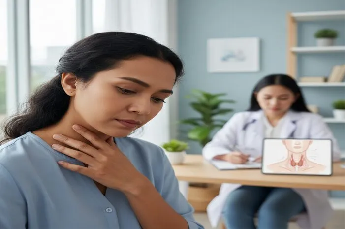 Benjolan Tiroid: Gejala, Penyebab, Cara Mengatasi