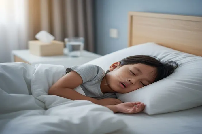 Anak Tidur Ngorok Seperti Ada Dahak? Ini Penyebab dan Solusinya