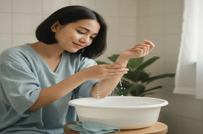 Cacar Air Boleh Mandi Air Dingin? Ini Faktanya!