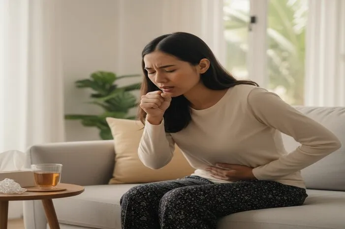 Perut Sakit Saat Batuk? Ini Penyebab dan Cara Mengatasinya!