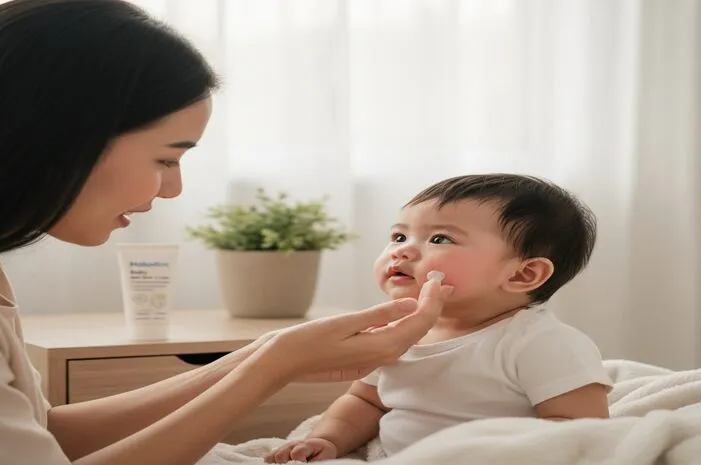 Krim Ruam Pipi Bayi: Ampuh dan Aman Redakan Iritasi