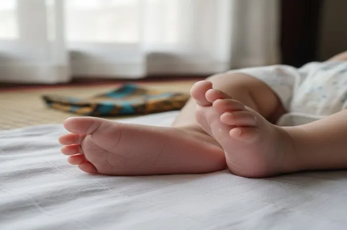 Kaki Bayi Berkeringat: Normal atau Bahaya? Ini Kata Dokter!