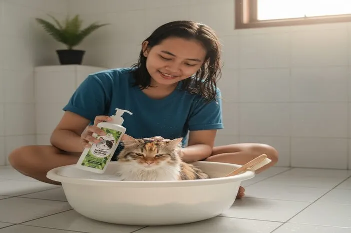 Sampo Kucing: Pilih Terbaik, Bulu Sehat dan Bebas Kutu!