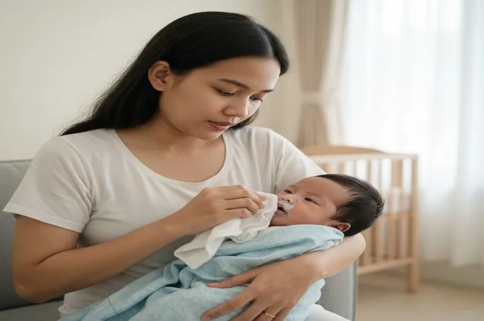 Bayi Gumoh Lewat Hidung? Penyebab dan Cara Mengatasi!