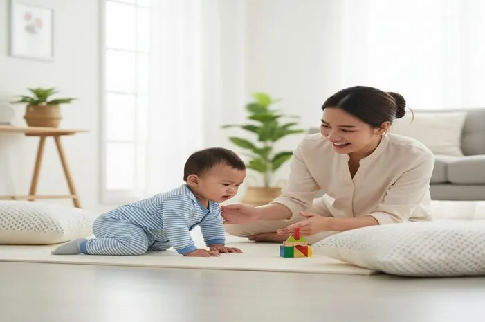 Bayi 8 Bulan Belum Merangkak? Ini Tips Stimulasinya!