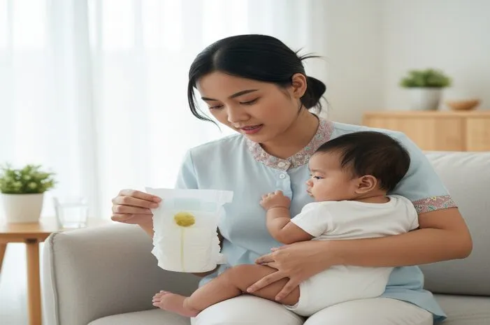 BAB Bayi Berlendir? Ini Cara Mengatasi (Ampuh!)