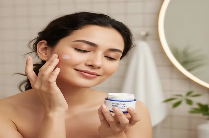 Wardah Renew You Night Cream Bikin Wajah Kencang