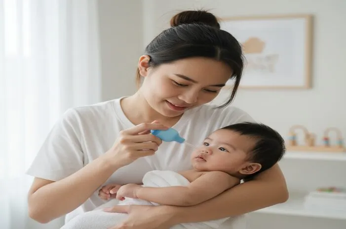Cuci Hidung Bayi: Cara Aman Atasi Hidung Tersumbat