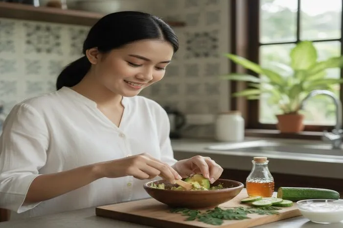 Cara Membuat Masker Wajah Alami Mudah di Rumah