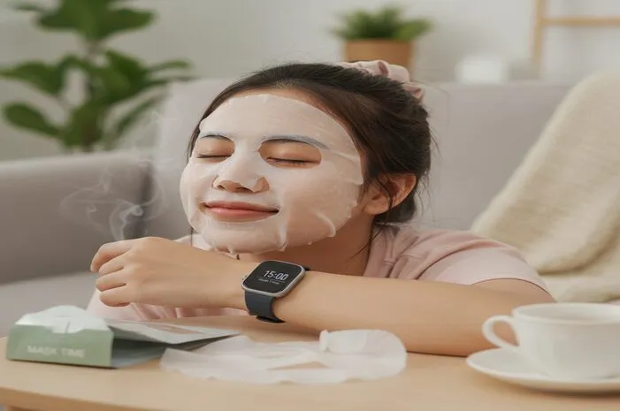 Pakai Sheet Mask Berapa Menit? Ini Waktu Idealnya!