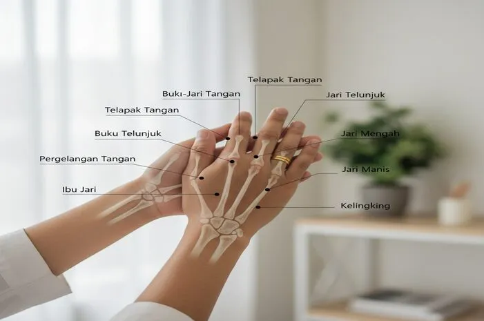 Kenali Nama Bagian Tangan, Tak Cuma Jari Jempol!