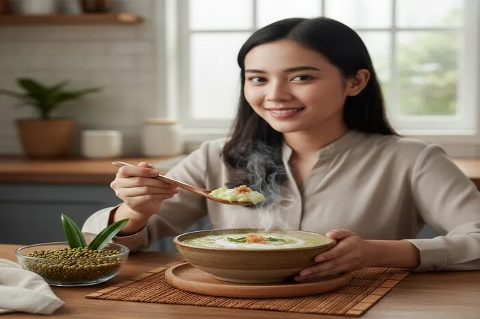 Resep Bubur Kacang Hijau Simple Empuk Enak Hemat Gas