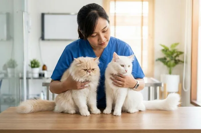 Perbedaan Kucing Persia dan Anggora: Si Pesek vs Si Mancung