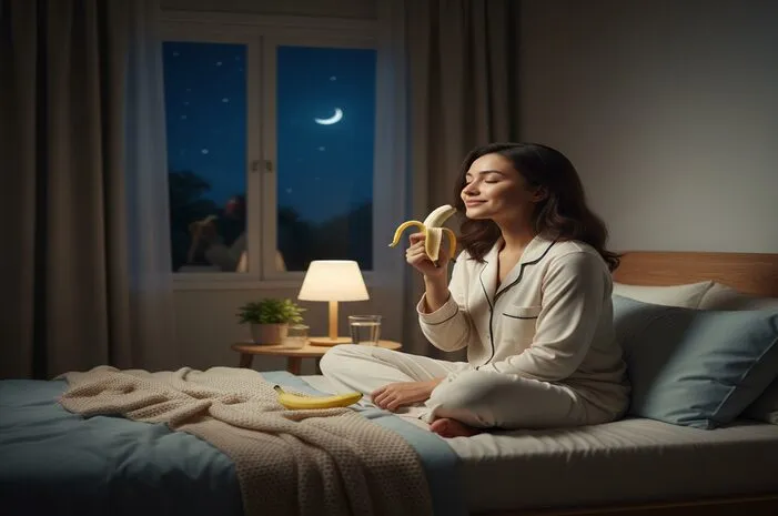 Makan Pisang Sebelum Tidur: Rilekskan Diri, Tidur Pulas