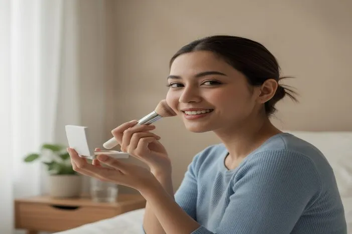 Bedak Padat Kulit Kering: Wajah Lembap Anti Retak