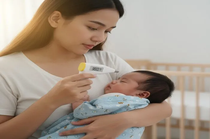 Suhu Bayi 38 Normalkah? Jangan Panik, Ini Cara Atasinya