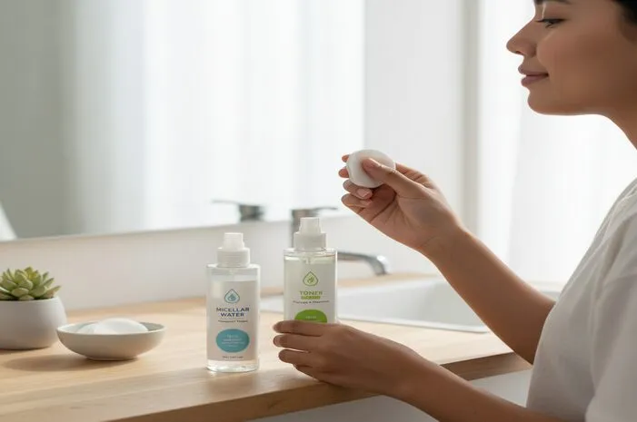 Perbedaan Toner dan Micellar Water: Bersih vs Rawat