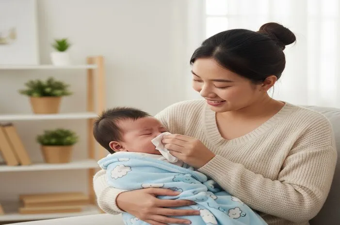 Bayi Sering Bersin: Normalkah? Penyebab dan Cara Atasi